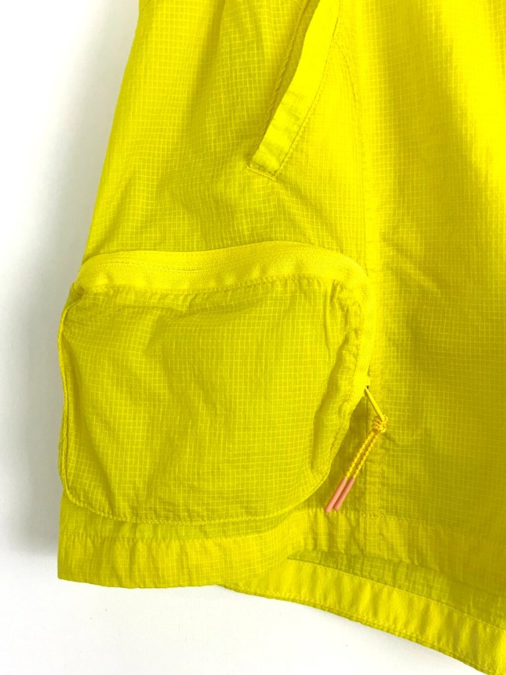 Outdoor Voices Yellow Windbreaker 3" Shorts Sz M - Picture 4 of 16
